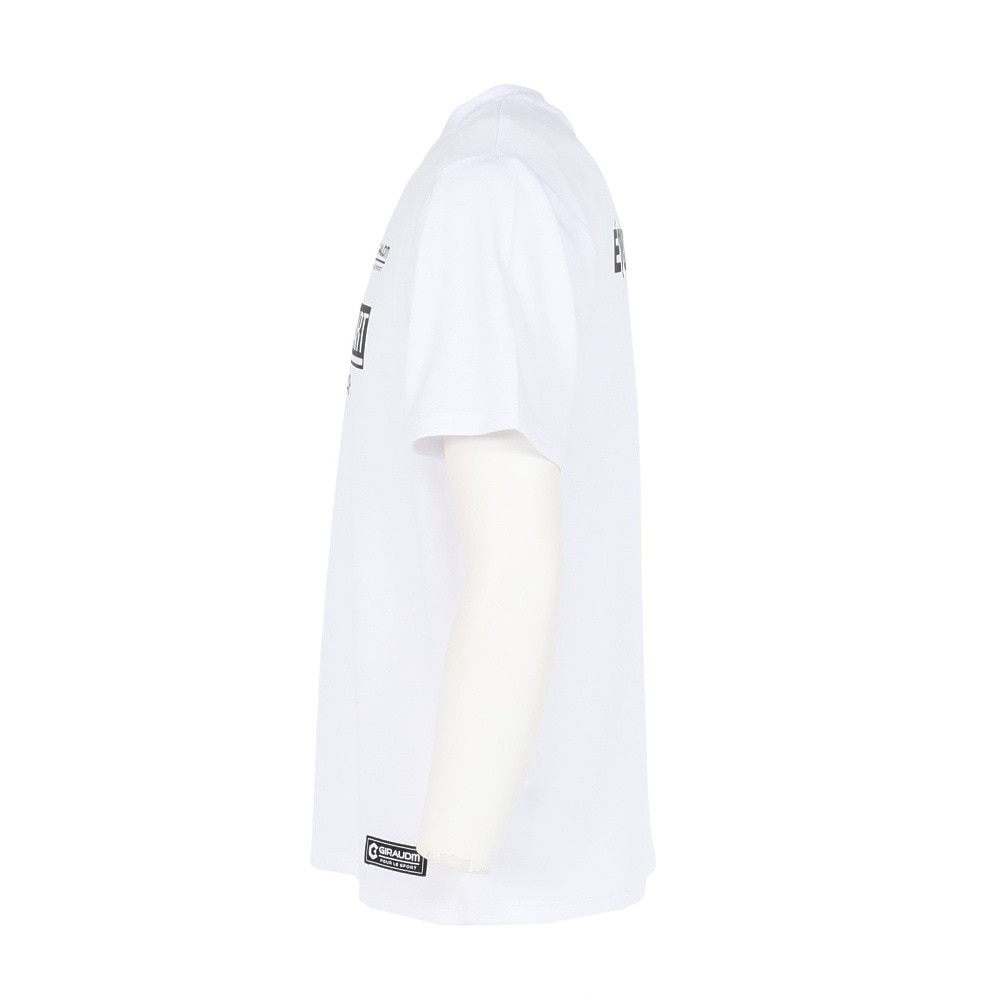 ジローム（GIRAUDM）（メンズ）ドライプラスクール メッシュ Tシャツ CT5S0049-TR863-GRJY WHT
