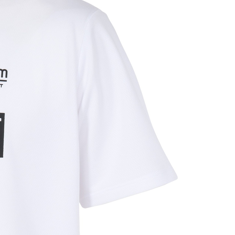 ジローム（GIRAUDM）（メンズ）ドライプラスクール メッシュ Tシャツ CT5S0049-TR863-GRJY WHT