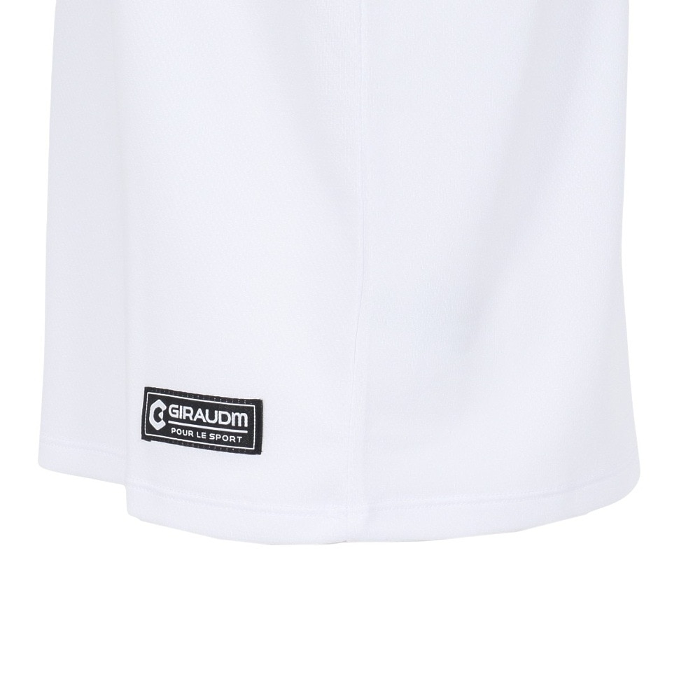 ジローム（GIRAUDM）（メンズ）ドライプラスクール メッシュ Tシャツ CT5S0049-TR863-GRJY WHT