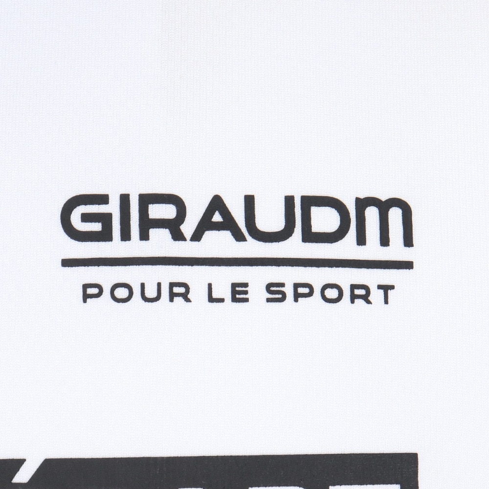 ジローム（GIRAUDM）（メンズ）ドライプラスクール メッシュ Tシャツ CT5S0049-TR863-GRJY WHT