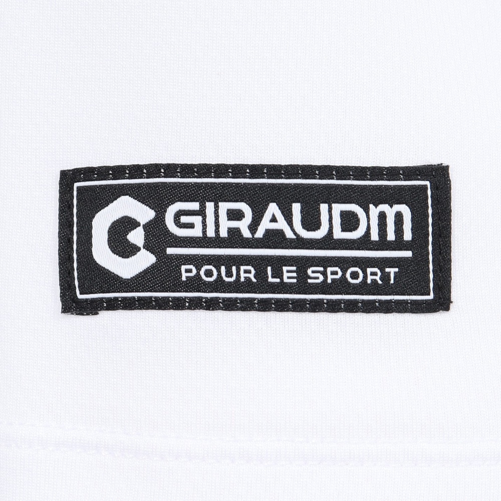 ジローム（GIRAUDM）（メンズ）ドライプラスクール メッシュ Tシャツ CT5S0049-TR863-GRJY WHT