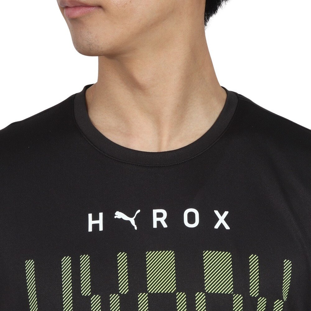 プーマ（PUMA）（メンズ）PUMA×HYROX TAD 半袖Tシャツ 526887 01 BLK★★★