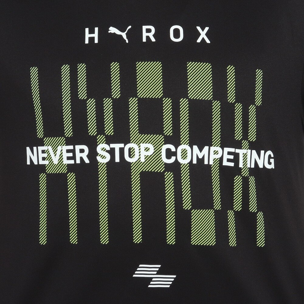 プーマ（PUMA）（メンズ）PUMA×HYROX TAD 半袖Tシャツ 526887 01 BLK★★★