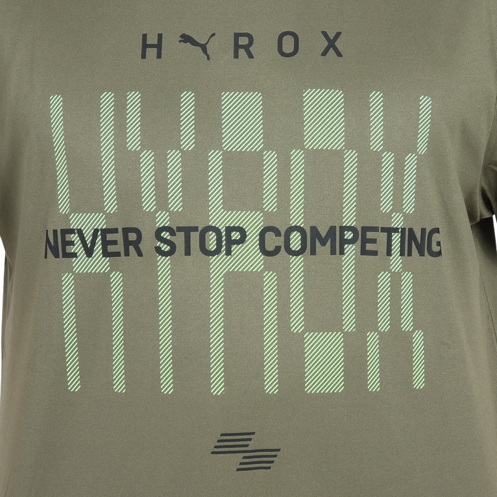 プーマ（PUMA）（メンズ）PUMA×HYROX TAD 半袖Tシャツ 526887 81 KHK