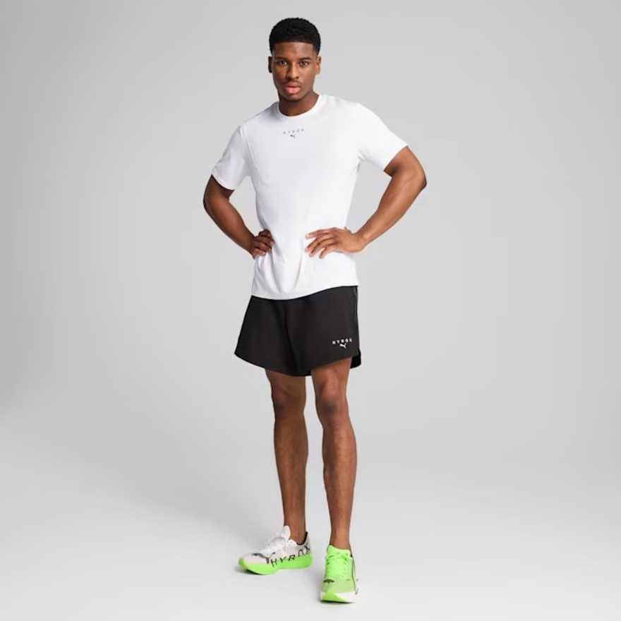 プーマ（PUMA）（メンズ）PUMA×HYROX トレーニング クラウドスパン 半袖 Tシャツ 526888 02 WHT