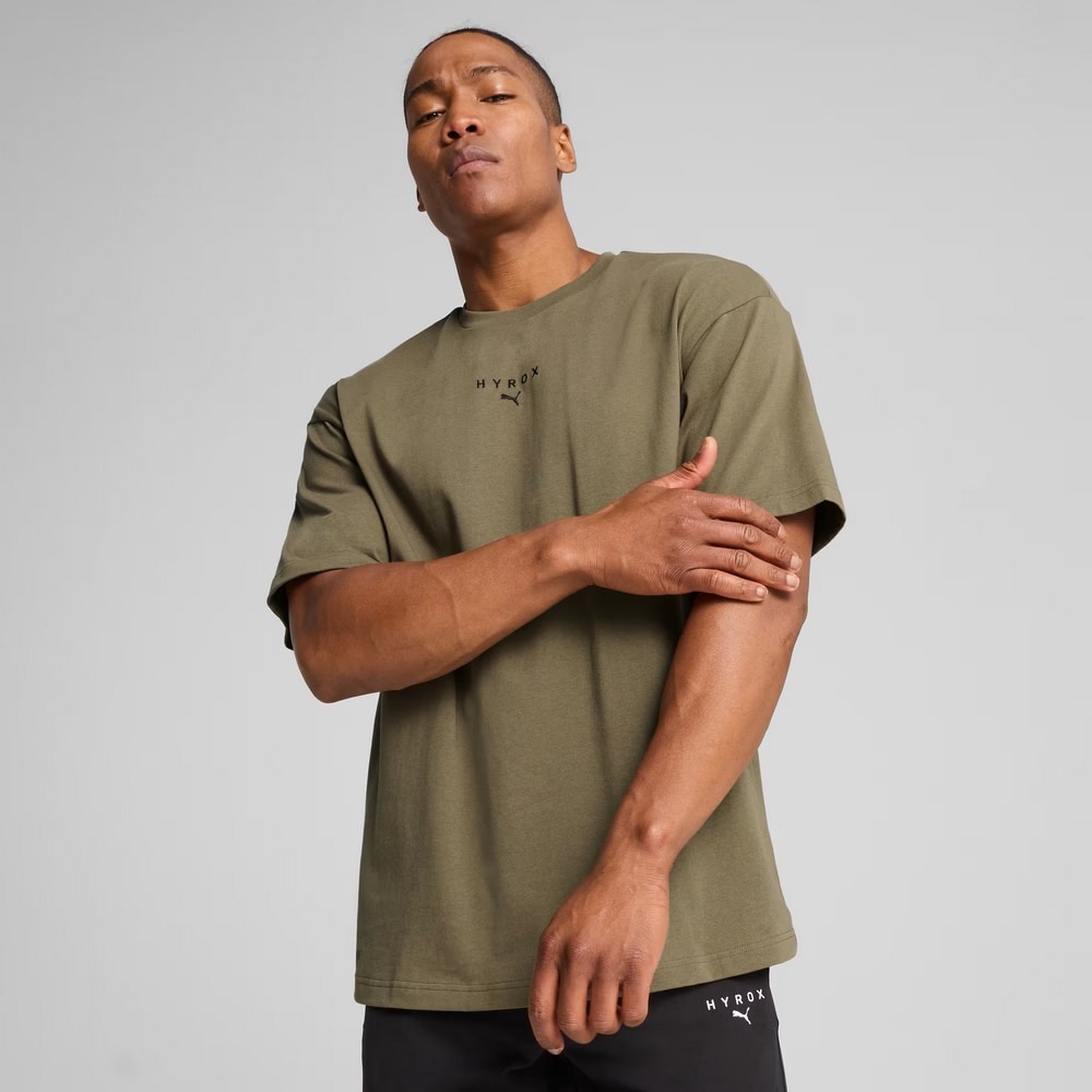 プーマ（PUMA）（メンズ）PUMA×HYROX トレーニング オーバーサイズ 半袖 Tシャツ 526895 81 KHK