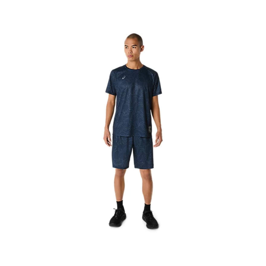 アシックス（ASICS）（メンズ）ドライグラフィック半袖シャツ 2031E994.400