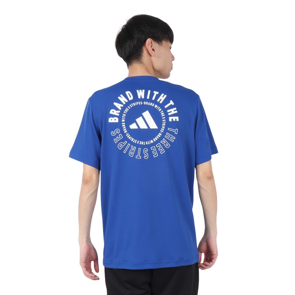 アディダス（adidas）（メンズ）クール バックプリント 半袖Tシャツ ODS85-KK7222