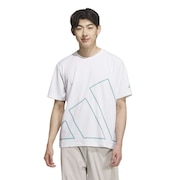 (メンズ)マストハブ レギュラーフィット ビッグロゴ半袖Tシャツ TB752-JZ1669