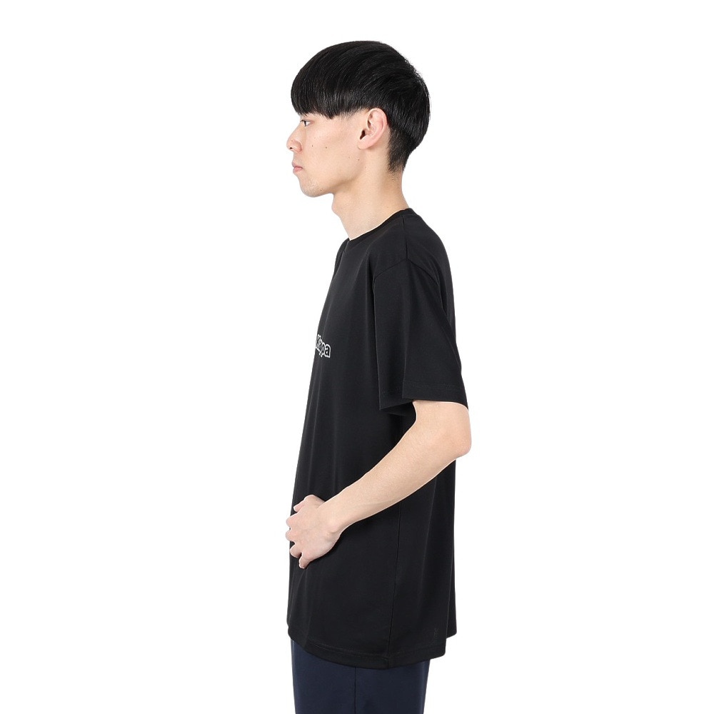 カッパ（Kappa）（メンズ）フロントグラフィック 半袖Tシャツ 215323-BK