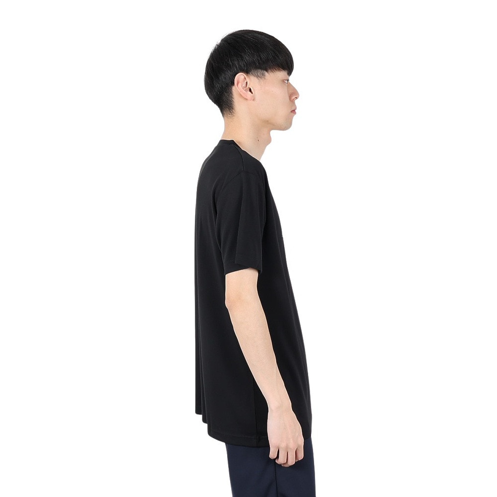 カッパ（Kappa）（メンズ）フロントグラフィック 半袖Tシャツ 215323-BK