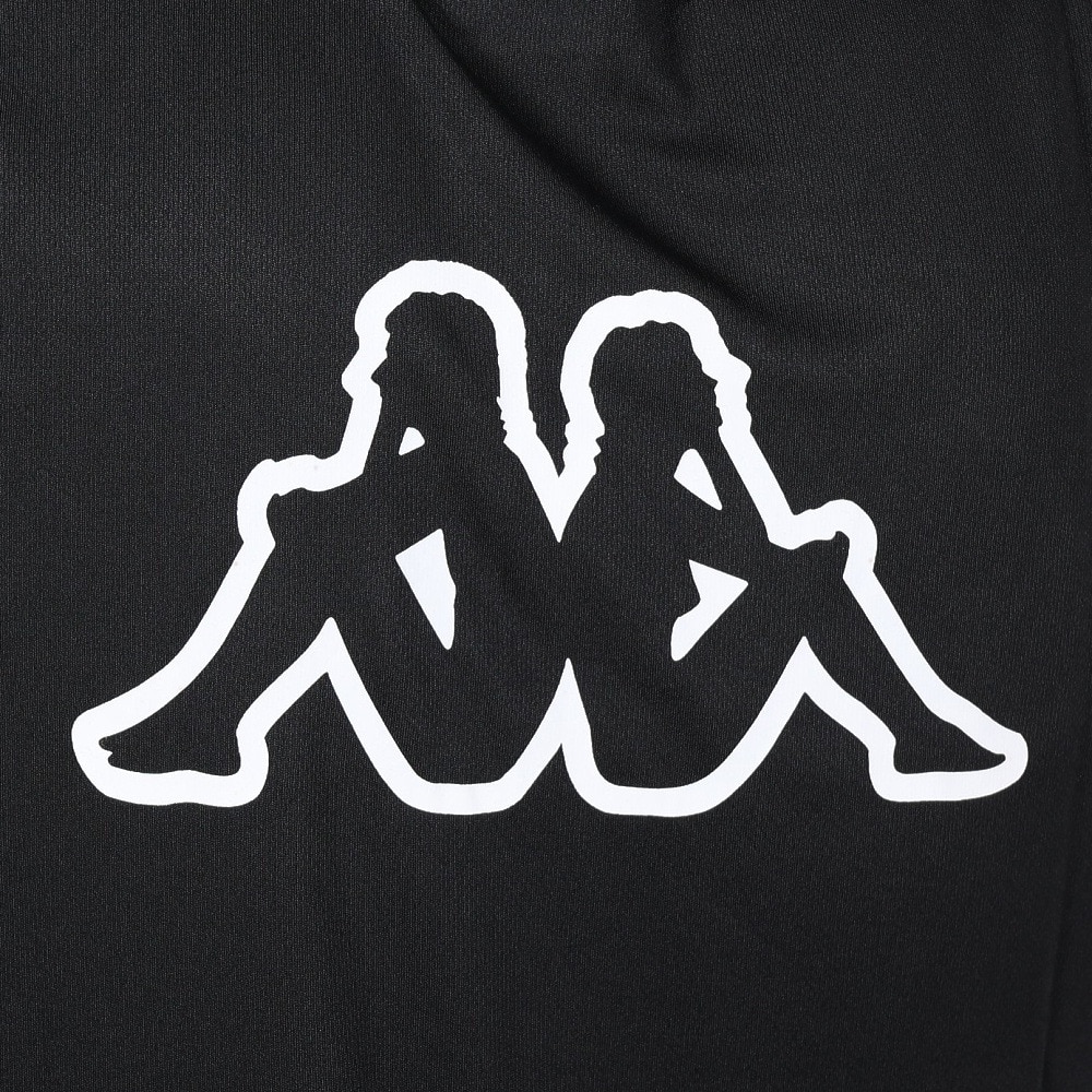 カッパ（Kappa）（メンズ）ブランドロゴ グラフィック半袖Tシャツ 215324-BK