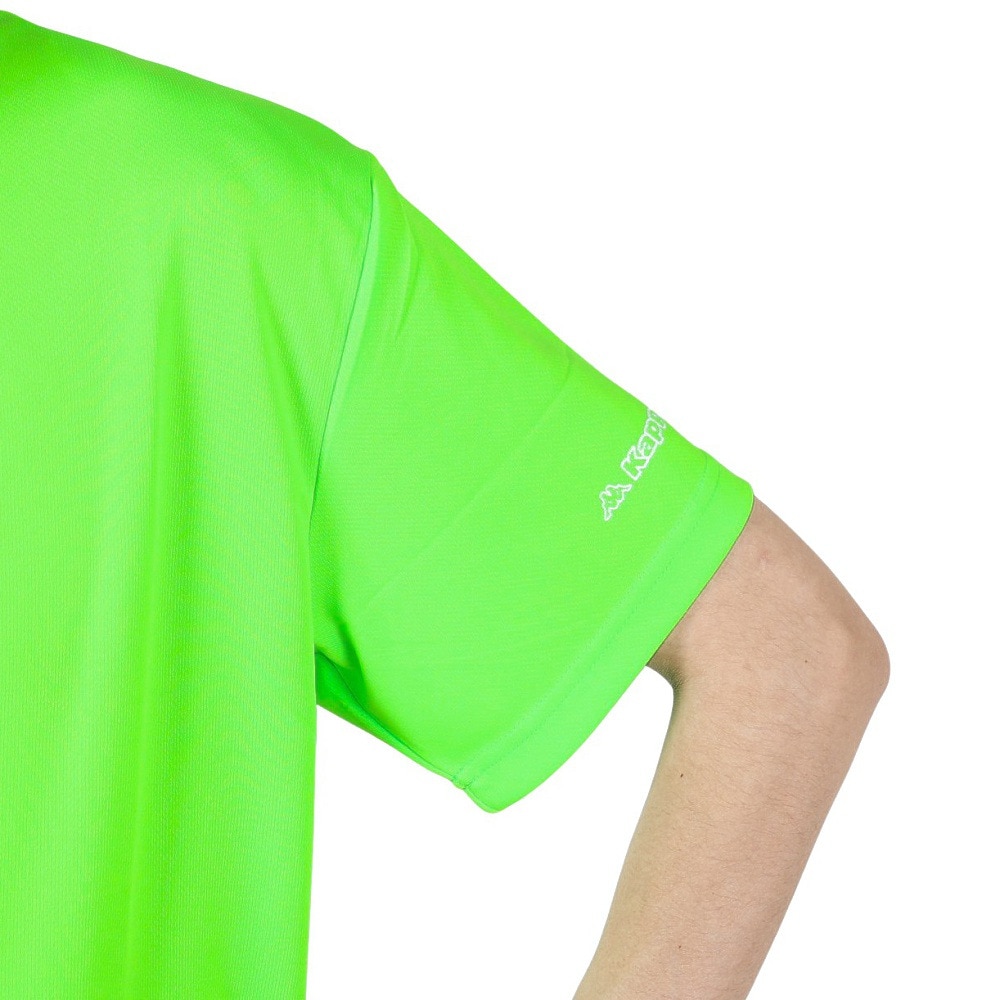カッパ（Kappa）（メンズ）ブランドロゴ グラフィック半袖Tシャツ 215324-LIM