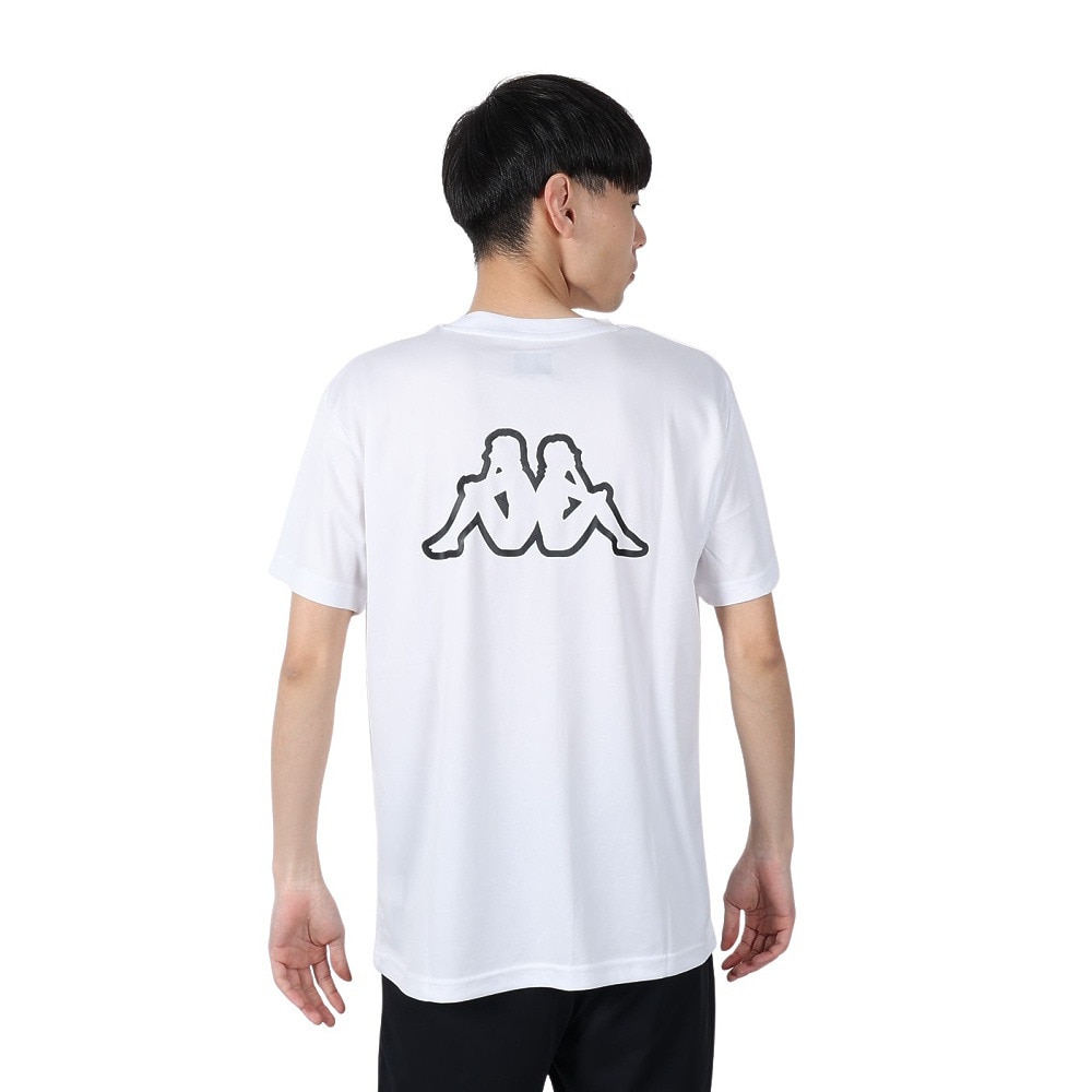 カッパ（Kappa）（メンズ）ブランドロゴグラフィック 半袖Tシャツ 215324-WT