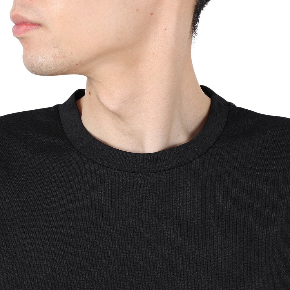 カッパ（Kappa）（メンズ）グラフィック 半袖メッシュTシャツ 215325-BK