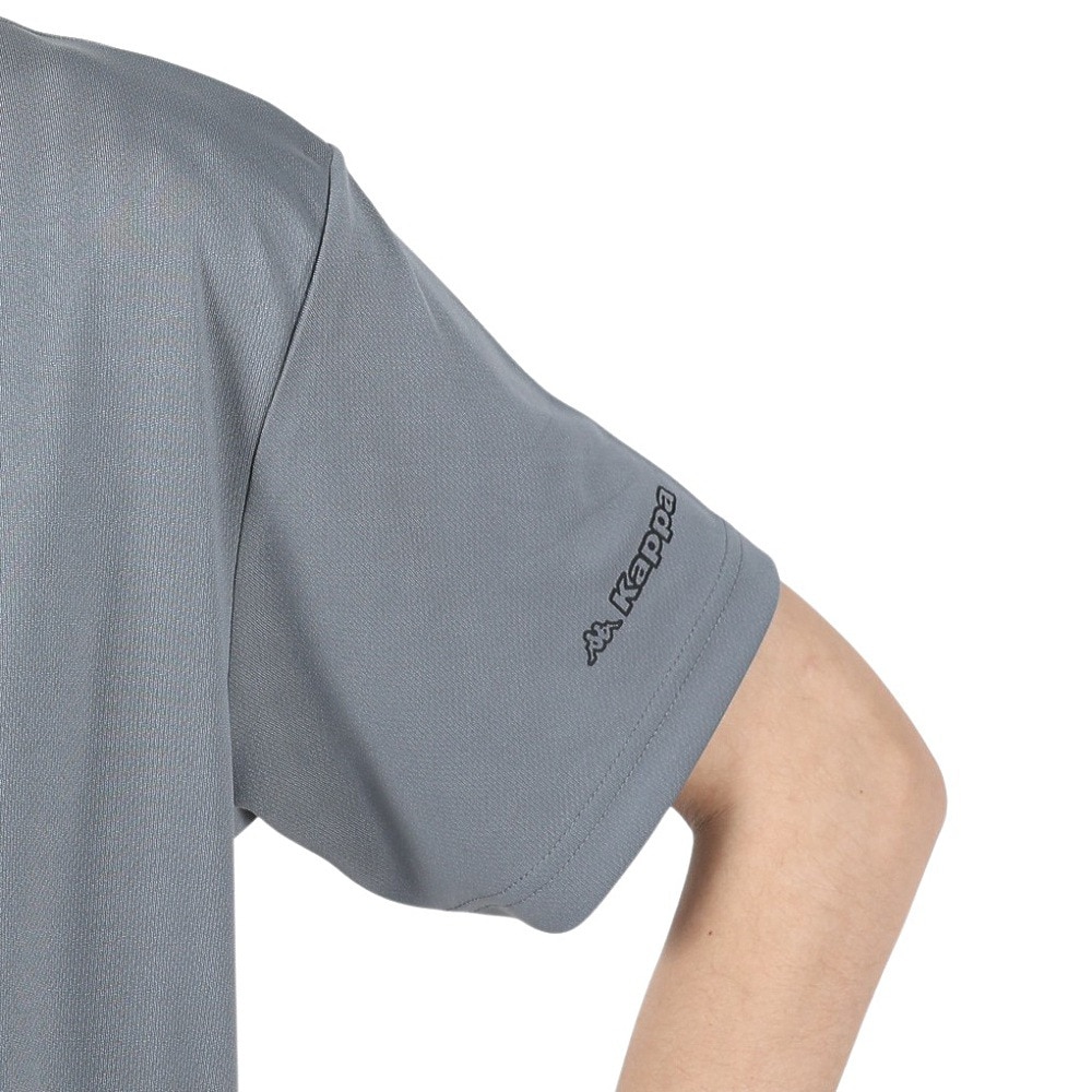カッパ（Kappa）（メンズ）グラフィック 半袖メッシュTシャツ 215325-CGY