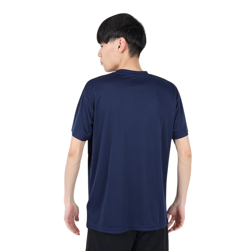 カッパ（Kappa）（メンズ）グラフィック 半袖メッシュTシャツ 215325-NV