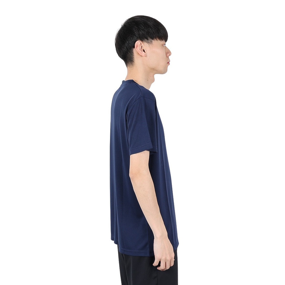 カッパ（Kappa）（メンズ）グラフィック 半袖メッシュTシャツ 215325-NV
