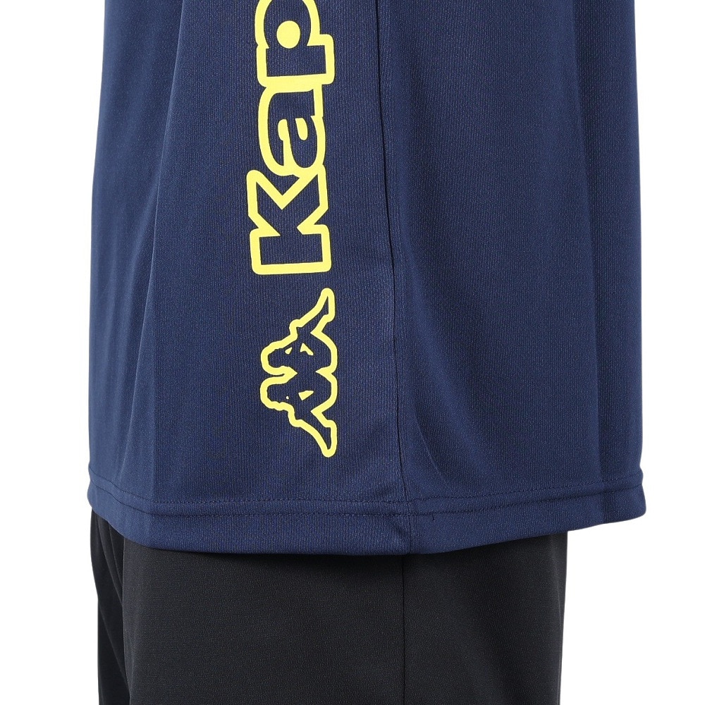 カッパ（Kappa）（メンズ）グラフィック 半袖メッシュTシャツ 215325-NV