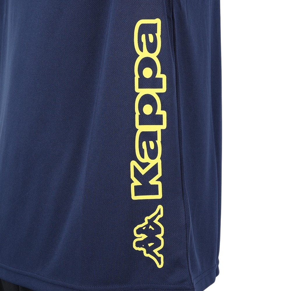 カッパ（Kappa）（メンズ）グラフィック 半袖メッシュTシャツ 215325-NV