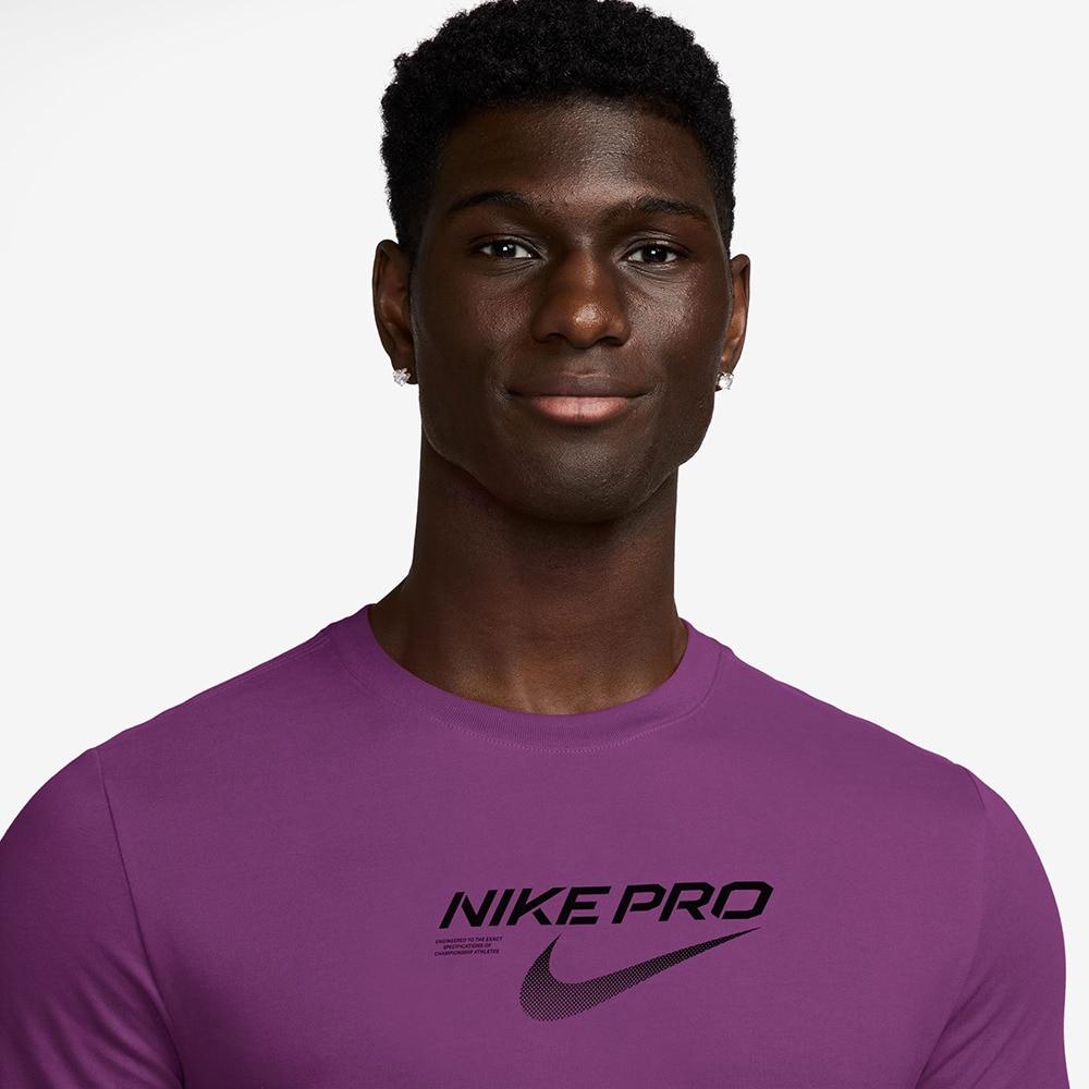 ナイキ（NIKE）（メンズ）ドライフィット プロ トレーニング 半袖Tシャツ HV4132-505