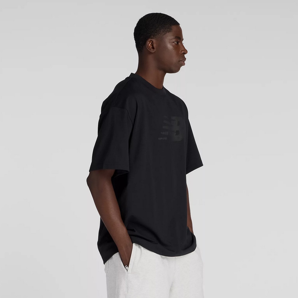 ニューバランス（new balance）（メンズ）半袖Tシャツ AMT53171BK