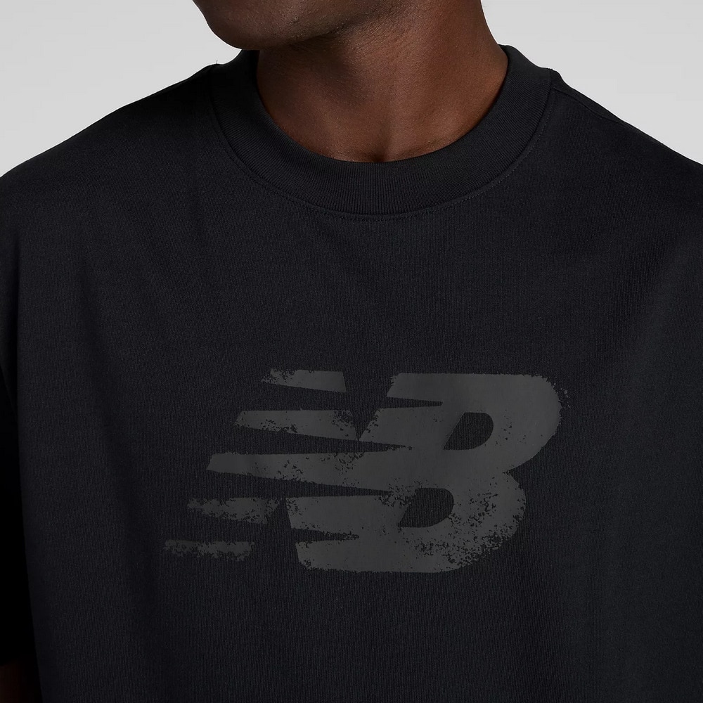 ニューバランス（new balance）（メンズ）半袖Tシャツ AMT53171BK