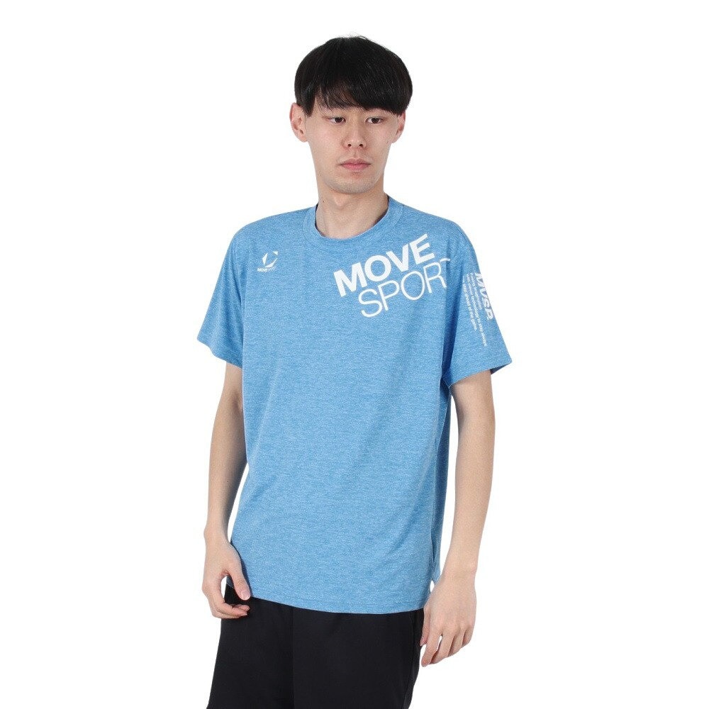 デサント（DESCENTE）（メンズ）SUNSCREEN TAIKYU ハイゲージ半袖シャツ ST5SHT08M BL01