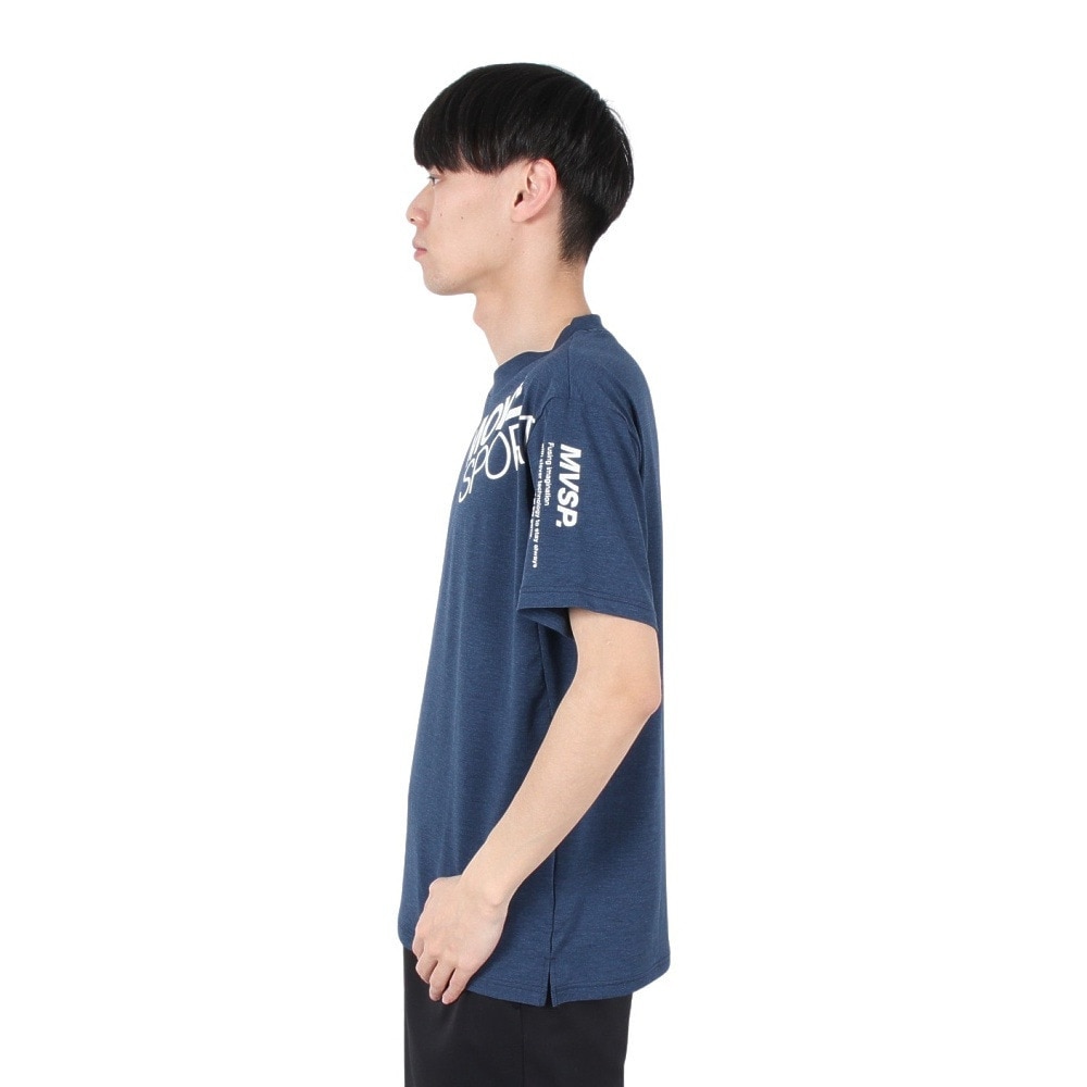 デサント（DESCENTE）（メンズ）SUNSCREEN TAIKYU ハイゲージ半袖シャツ ST5SHT08M NV01