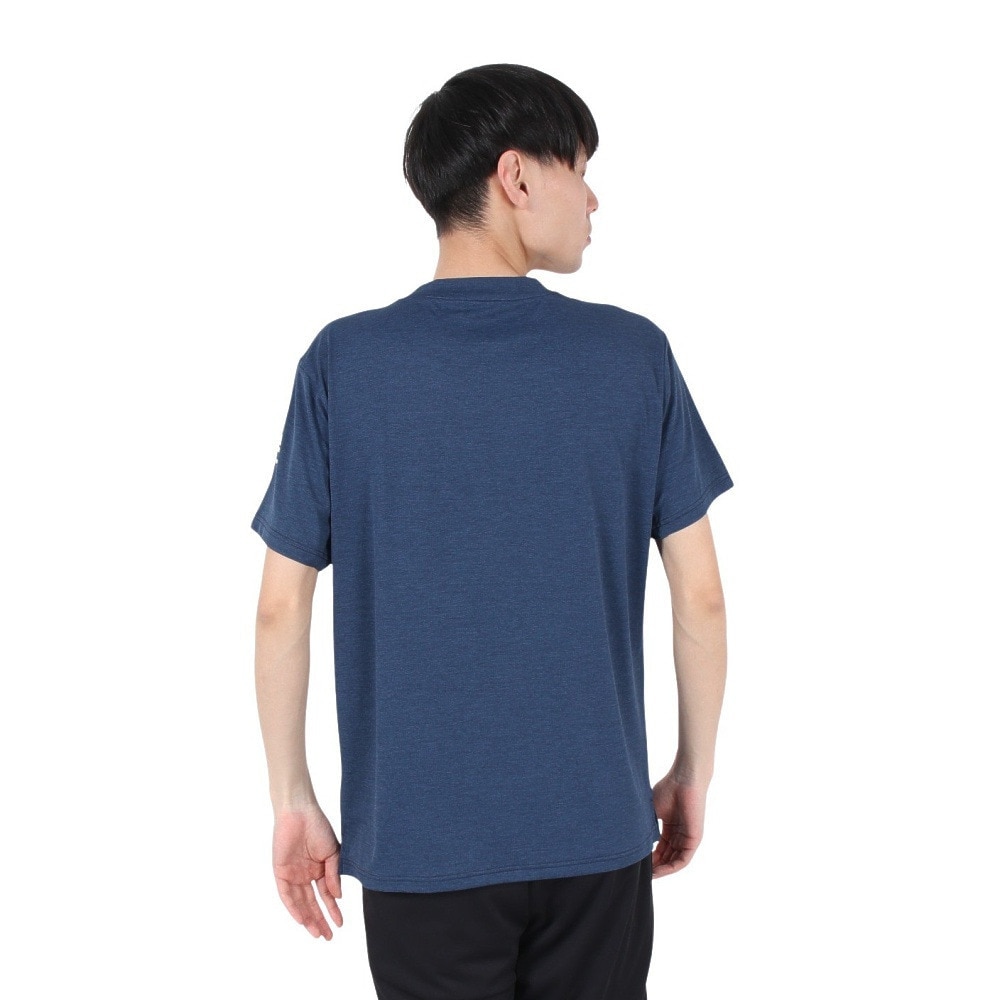 デサント（DESCENTE）（メンズ）SUNSCREEN TAIKYU ハイゲージ半袖シャツ ST5SHT08M NV01