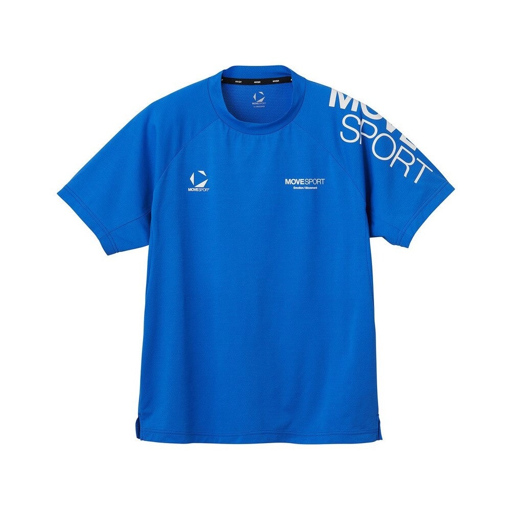 デサント（DESCENTE）（メンズ）S.F.TECH ピンメッシュ 半袖シャツ ST5SHT09M BL00