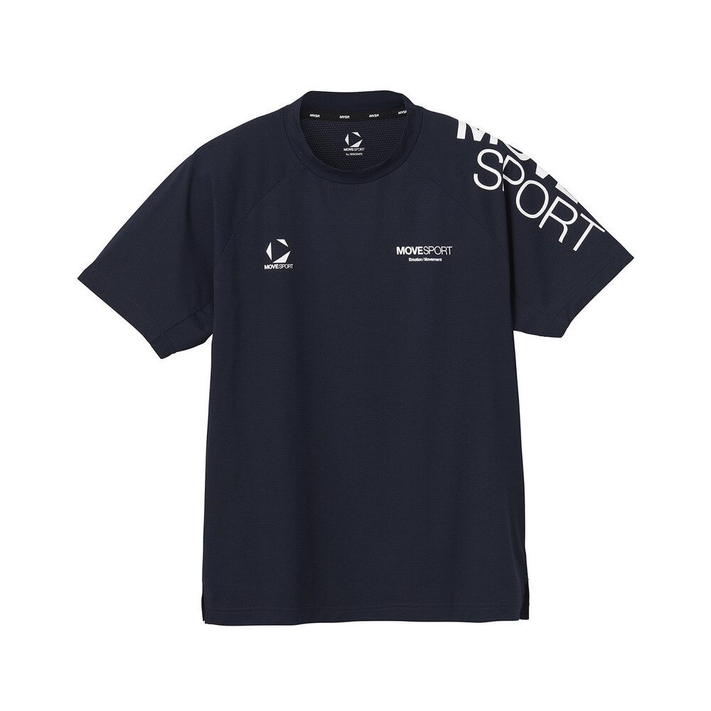 デサント（DESCENTE）（メンズ）S.F.TECH ピンメッシュ 半袖シャツ ST5SHT09M NV00