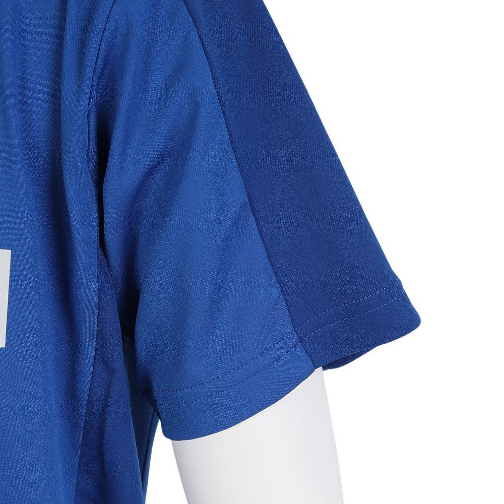 ジローム（GIRAUDM）（メンズ）接触冷感 ひんやりドライプラスクール シャインブロック UV AUTHENTIC 半袖Tシャツ CT6S0010-TR863-GRSD BLU