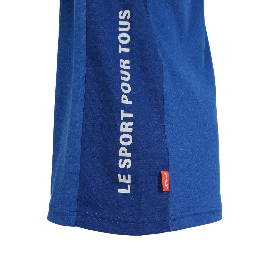 ジローム（GIRAUDM）（メンズ）接触冷感 ひんやりドライプラスクール シャインブロック UV AUTHENTIC 半袖Tシャツ CT6S0010-TR863-GRSD BLU