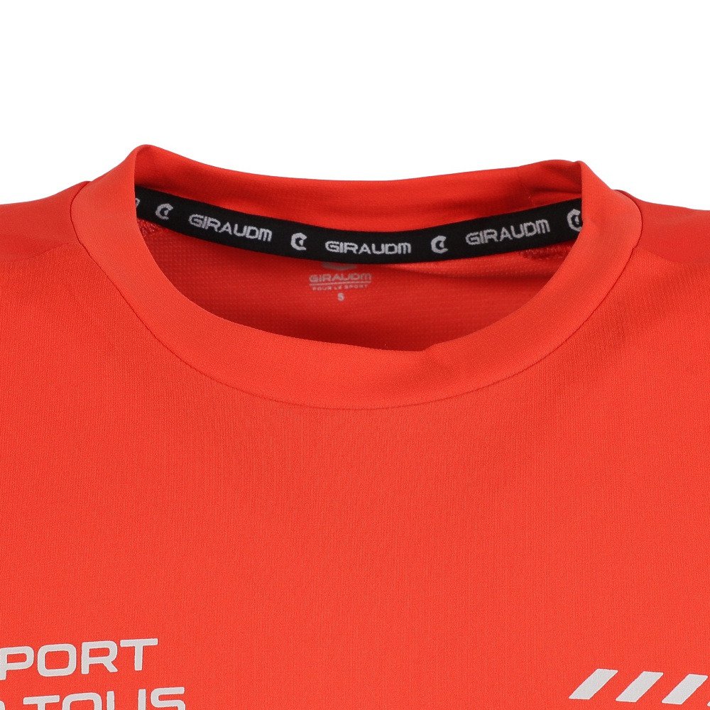 ジローム（GIRAUDM）（メンズ）接触冷感 ひんやりドライプラスクール シャインブロック UV AUTHENTIC 半袖Tシャツ CT6S0010-TR863-GRSD ORG