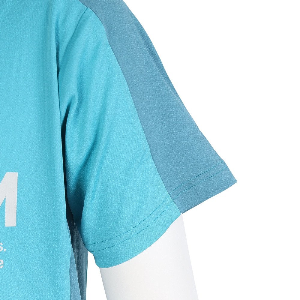 ジローム（GIRAUDM）（メンズ）接触冷感 ひんやりドライプラスクール シャインブロック UV AUTHENTIC 半袖Tシャツ CT6S0010-TR863-GRSD TQG