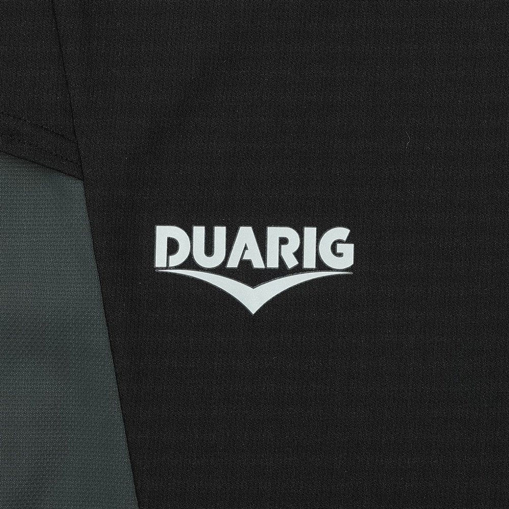 デュアリグ（DUARIG）（メンズ）接触冷感 ひんやりドライプラスクール UV クロスムーブモルフィット 半袖Tシャツ 6S0008-TRCT-863ES BLK