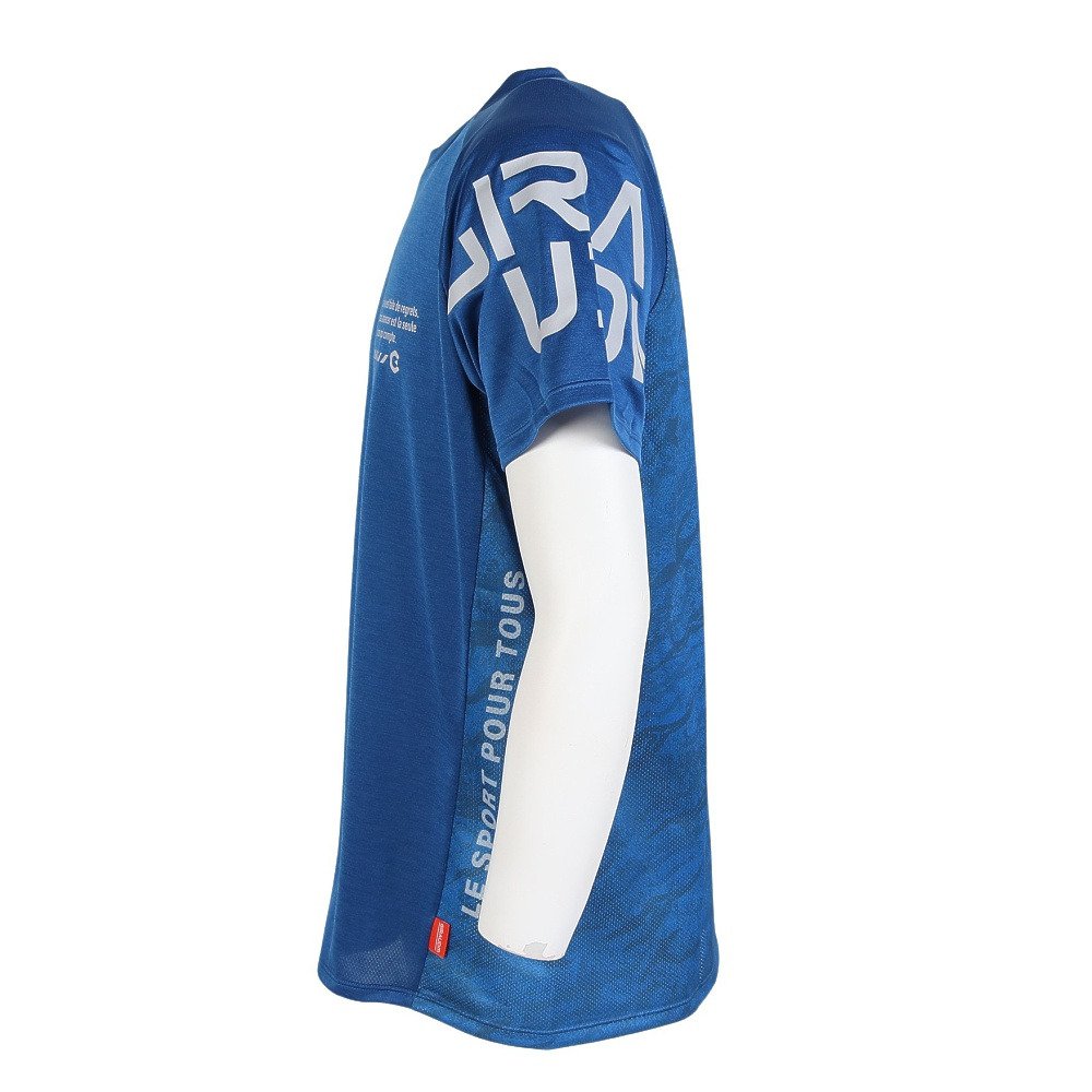 ジローム（GIRAUDM）（メンズ）吸汗速乾 ドライプラス スループラス SEC.半袖Tシャツ CT6S0039-TR863-GRES BLU