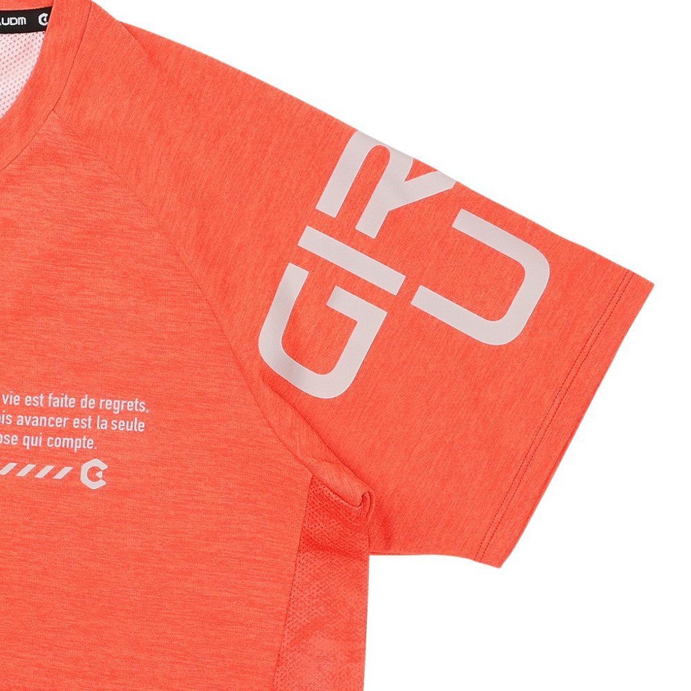 ジローム（GIRAUDM）（メンズ）吸汗速乾ドライプラススループラス SEC.半袖Tシャツ CT6S0039-TR863-GRES ORG