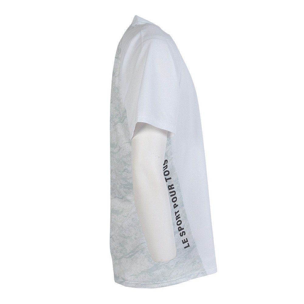 ジローム（GIRAUDM）（メンズ）吸汗速乾 ドライプラス スループラス SEC.半袖Tシャツ CT6S0039-TR863-GRES WHT