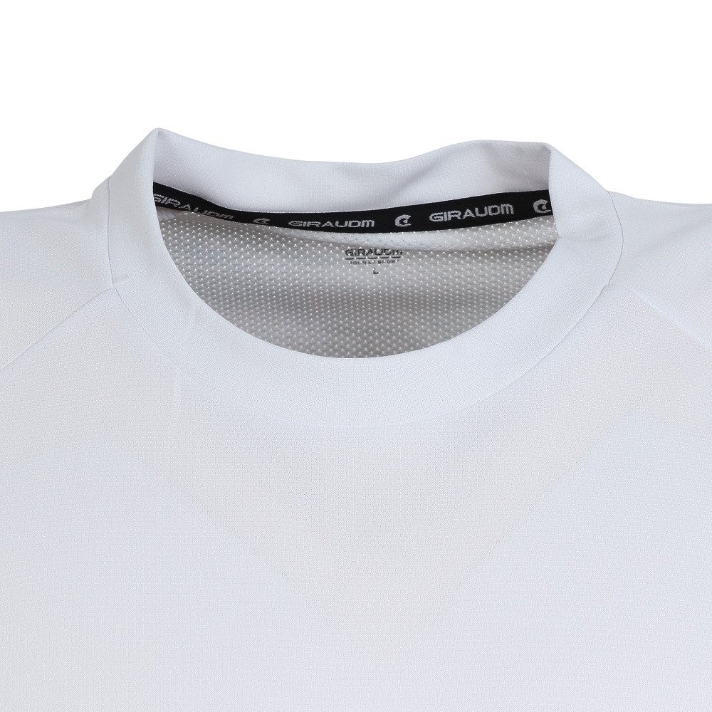 ジローム（GIRAUDM）（メンズ）吸汗速乾 ドライプラス スループラス SEC.半袖Tシャツ CT6S0039-TR863-GRES WHT
