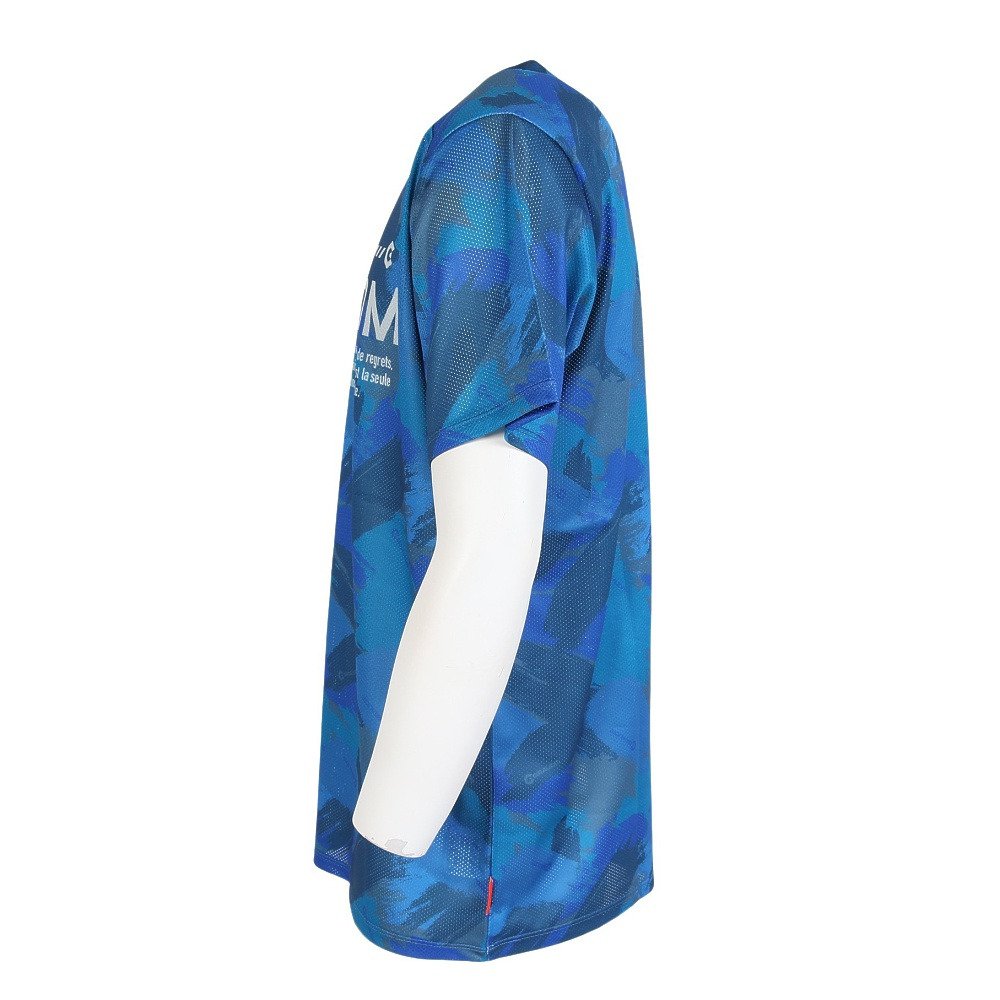 ジローム（GIRAUDM）（メンズ）吸汗速乾 ドライプラス スループラス AUTHENTIC GRT 半袖Tシャツ CT6S0040-TR863-GRES BLU
