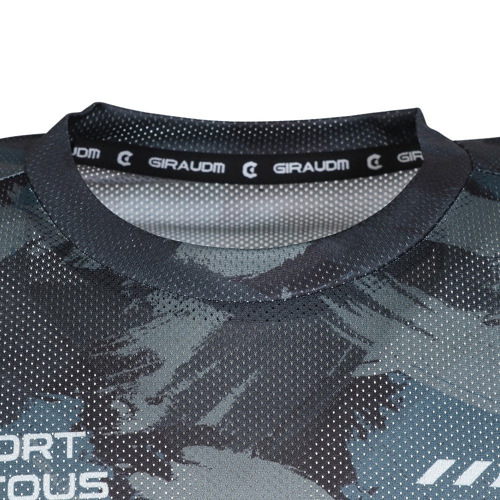 ジローム（GIRAUDM）（メンズ）吸汗速乾 ドライプラス スループラス AUTHENTIC GRT 半袖Tシャツ CT6S0040-TR863-GRES NVY