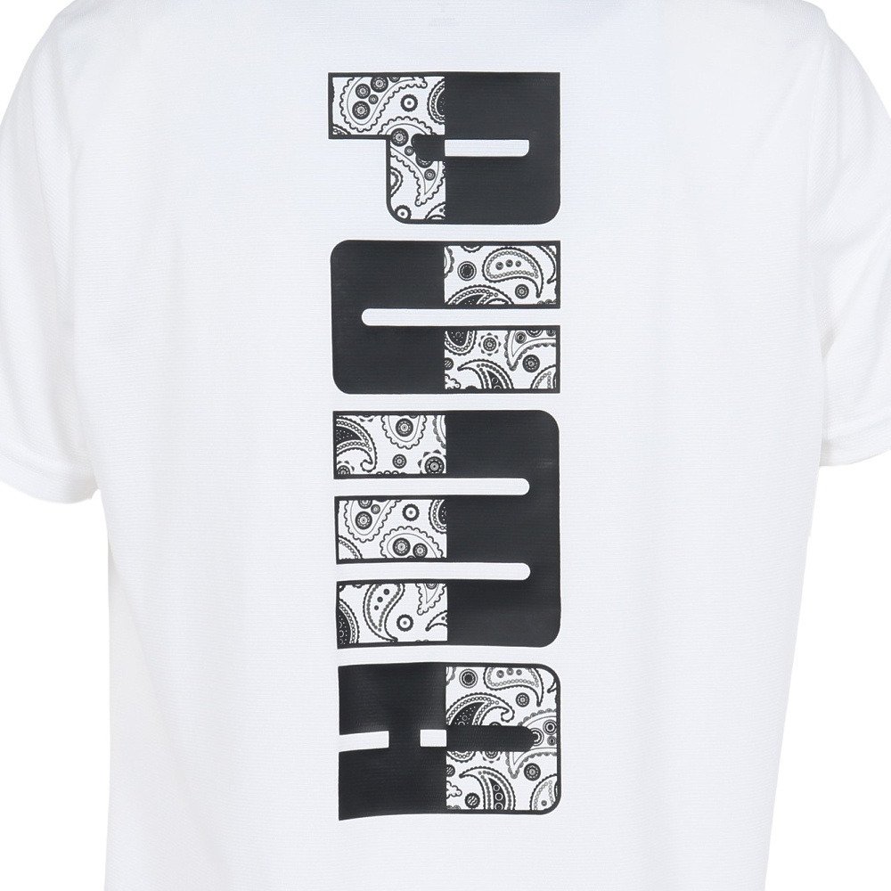プーマ（PUMA）（メンズ）ドライプラス 半袖Tシャツ 529464 02 WHT