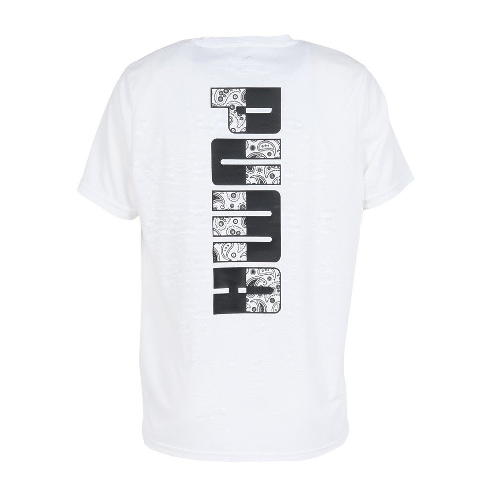 プーマ（PUMA）（メンズ）ドライプラス 半袖Tシャツ 529464 02 WHT