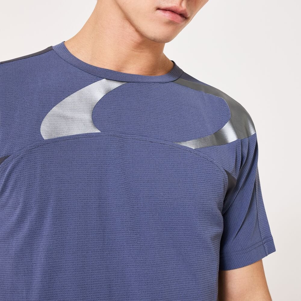 接触冷感 ひんやりO-LASTING COOL PERF クルーネック半袖Tシャツ FOA409012-62C 4