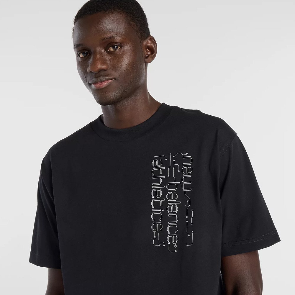 F.C.R.B. ブラック Tシャツ Lサイズ ニューバランス（new balance）（メンズ）リフレクティブTシャツ