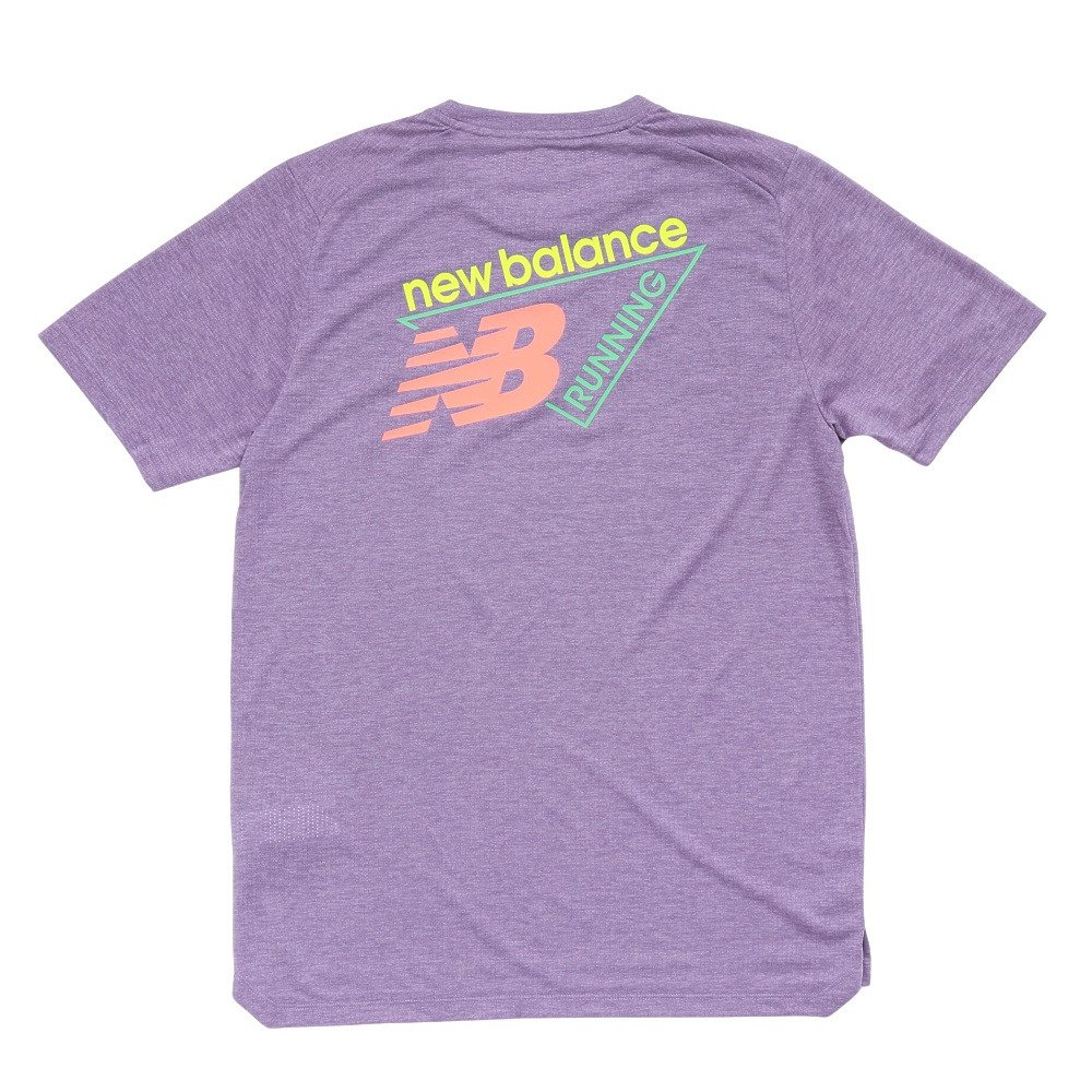 ニューバランス（new balance）（メンズ）ネオンポリ Tシャツ