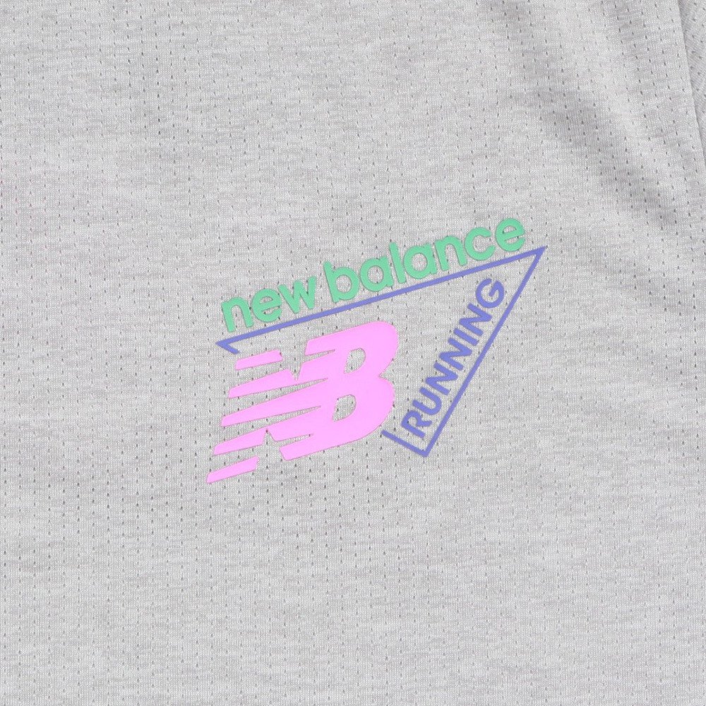 ニューバランス（new balance）（メンズ）ネオンポリ Tシャツ