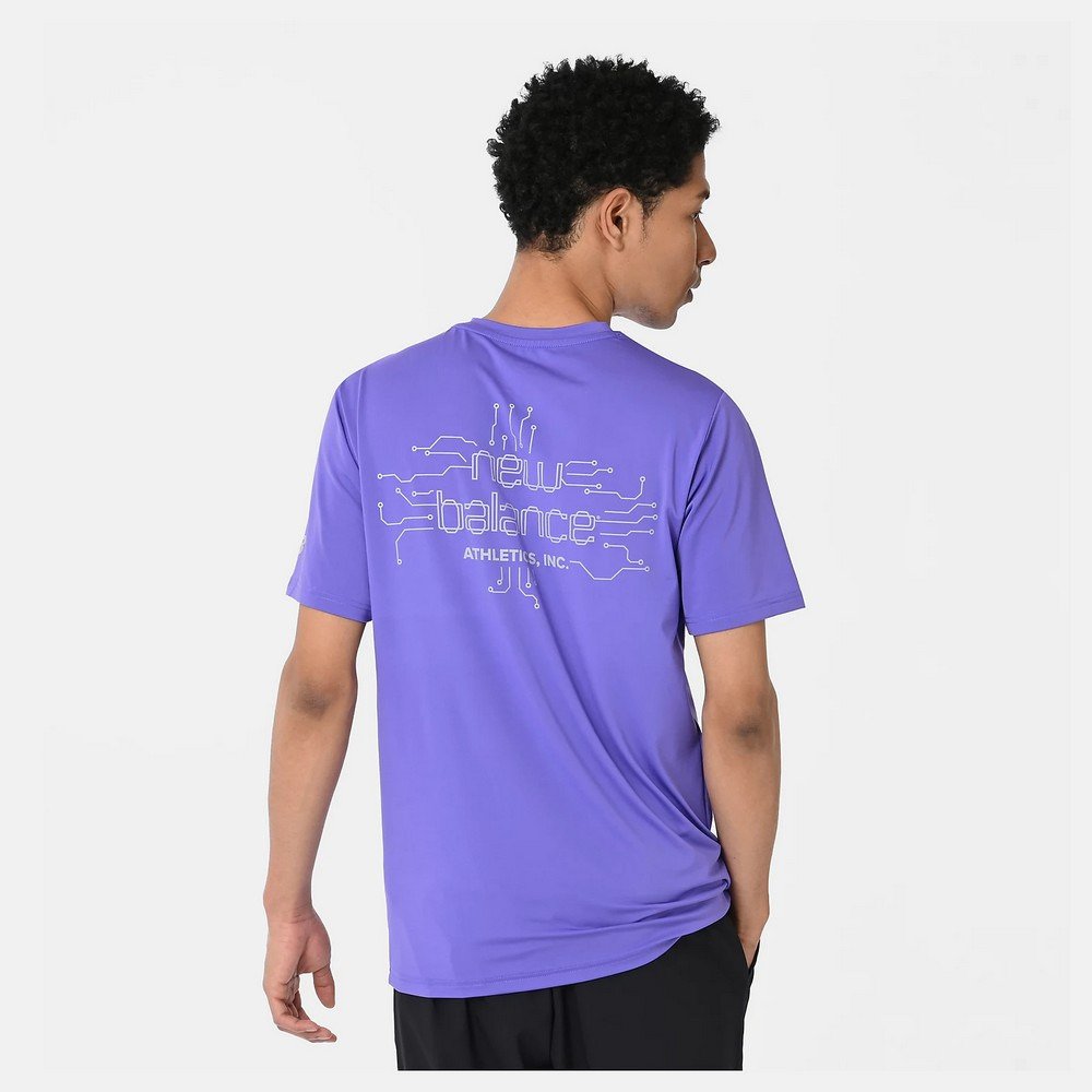 ニューバランス（new balance）（メンズ）リフレクティブポリTシャツ